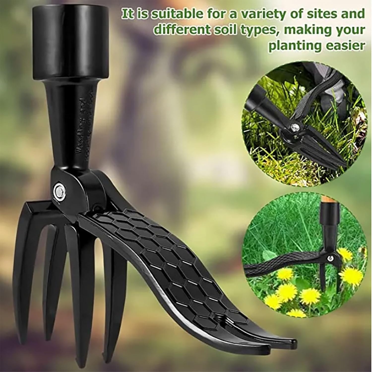 Detachable Stand Up Weed Puller Head(Without the handle)