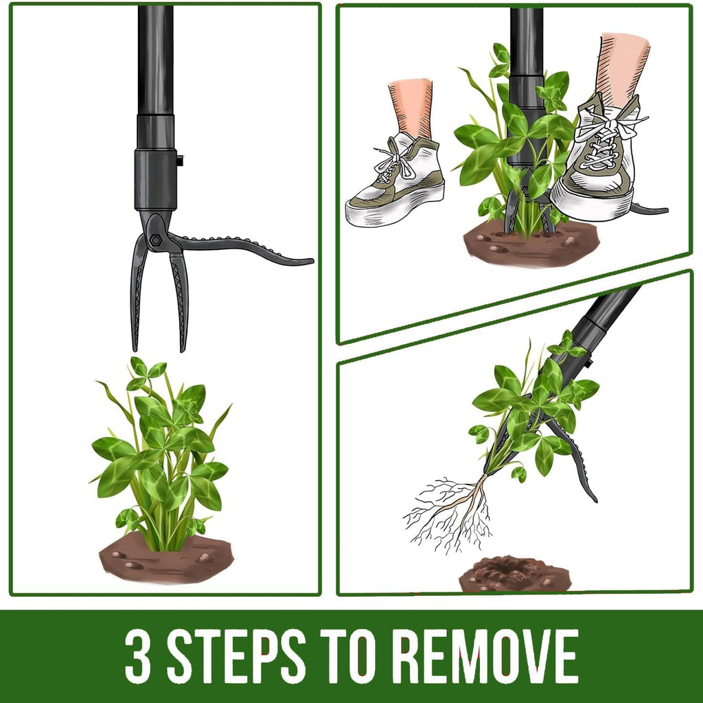 Detachable Stand Up Weed Puller Head(Without the handle)